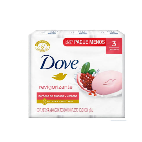 JABÓN DOVE 3U 90G REVIGORIZANTE
